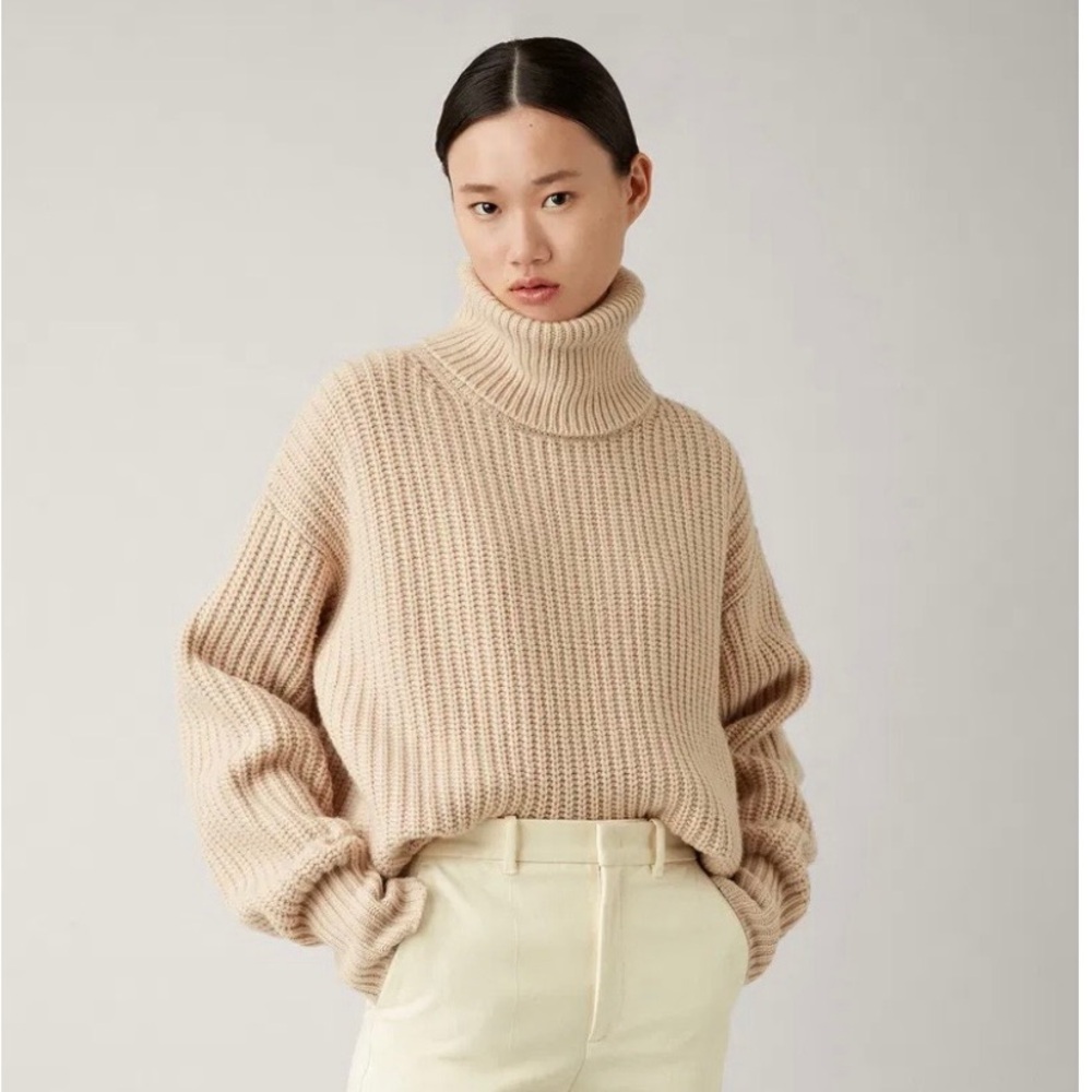 New with tags - JOSEPH Pearl Sweater- soft wool (size L)